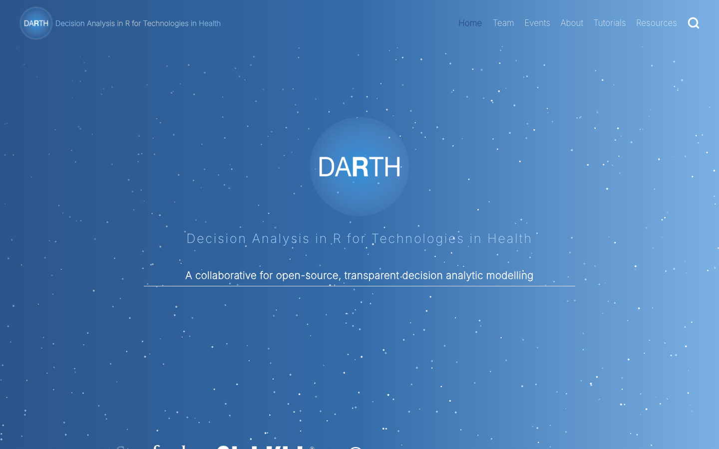 DARTH Workgroup website screenshot