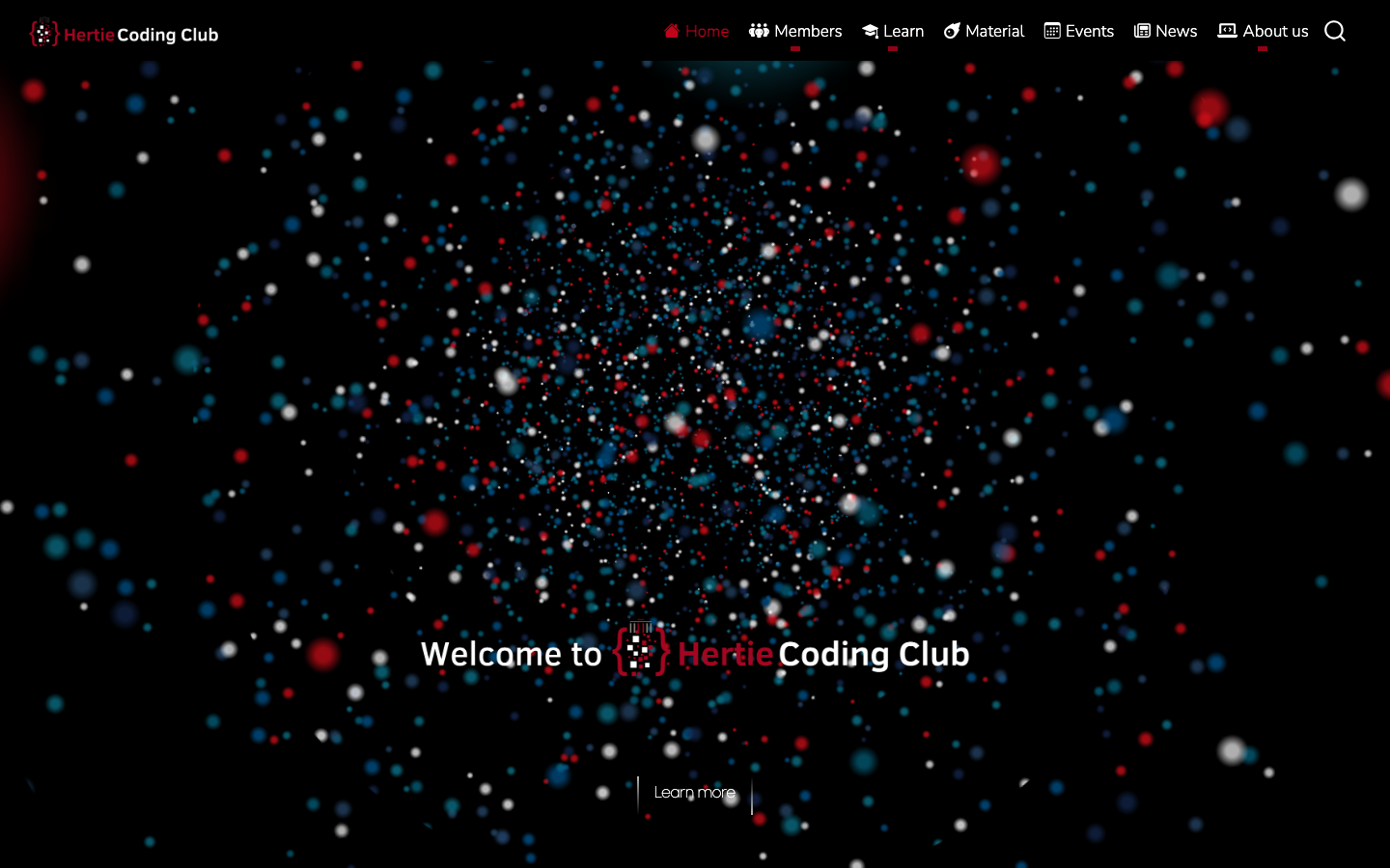 Hertie Coding Club website screenshot