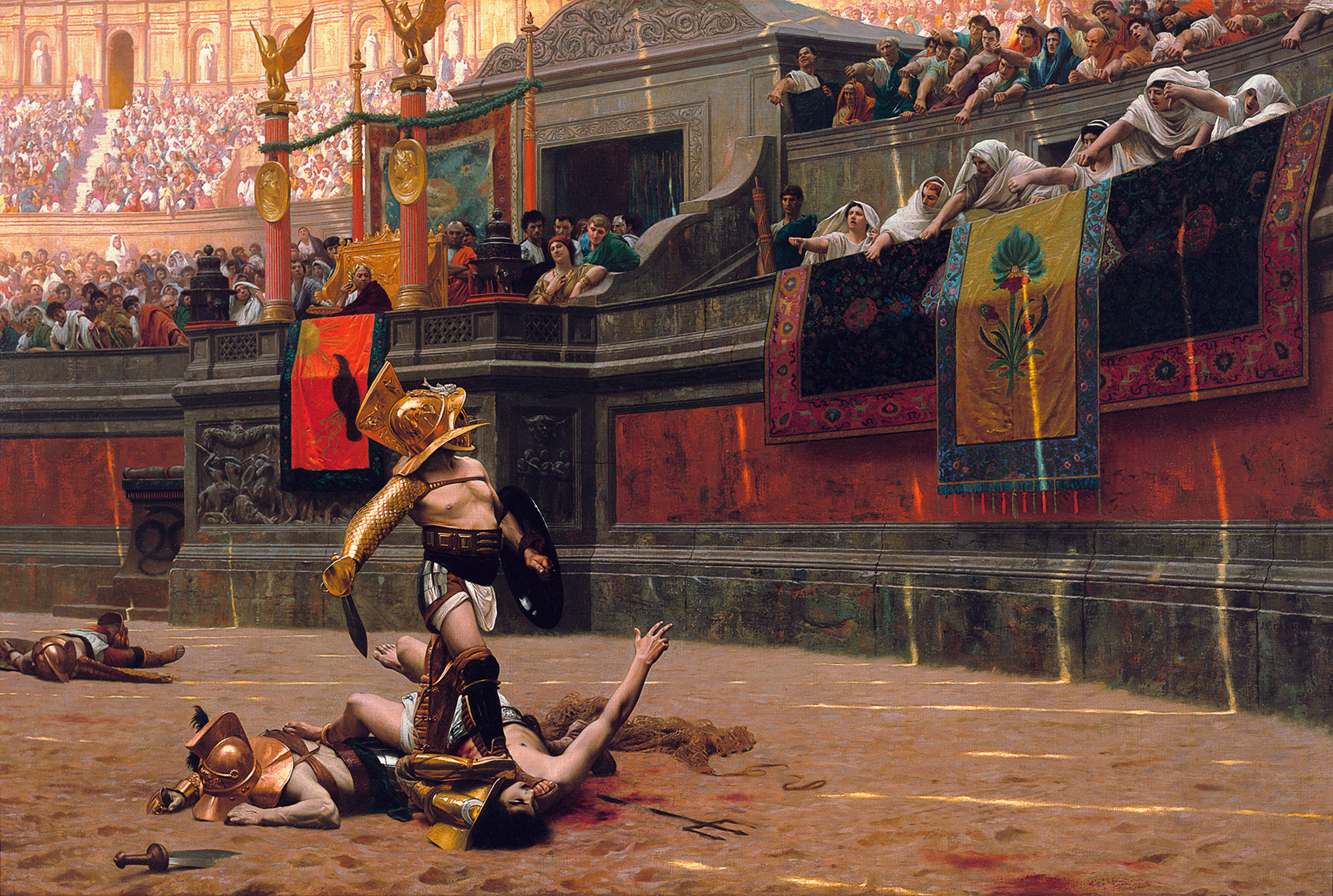 Jean-Léon Gérôme — Pollice Verso (1872)