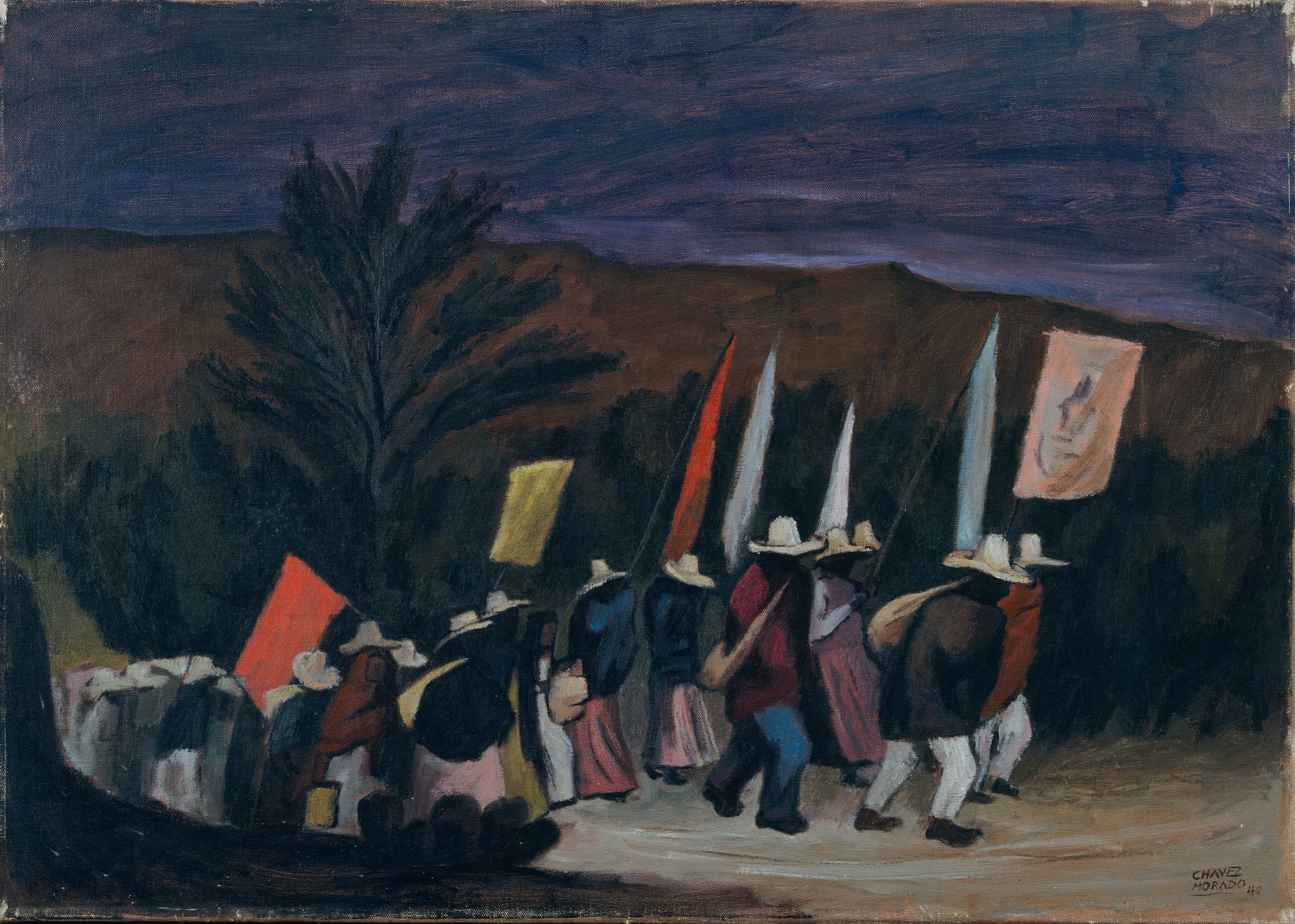 José Chávez Morado — La Marcha (1940)